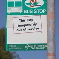 319-9564 This stop temporarily out of service
